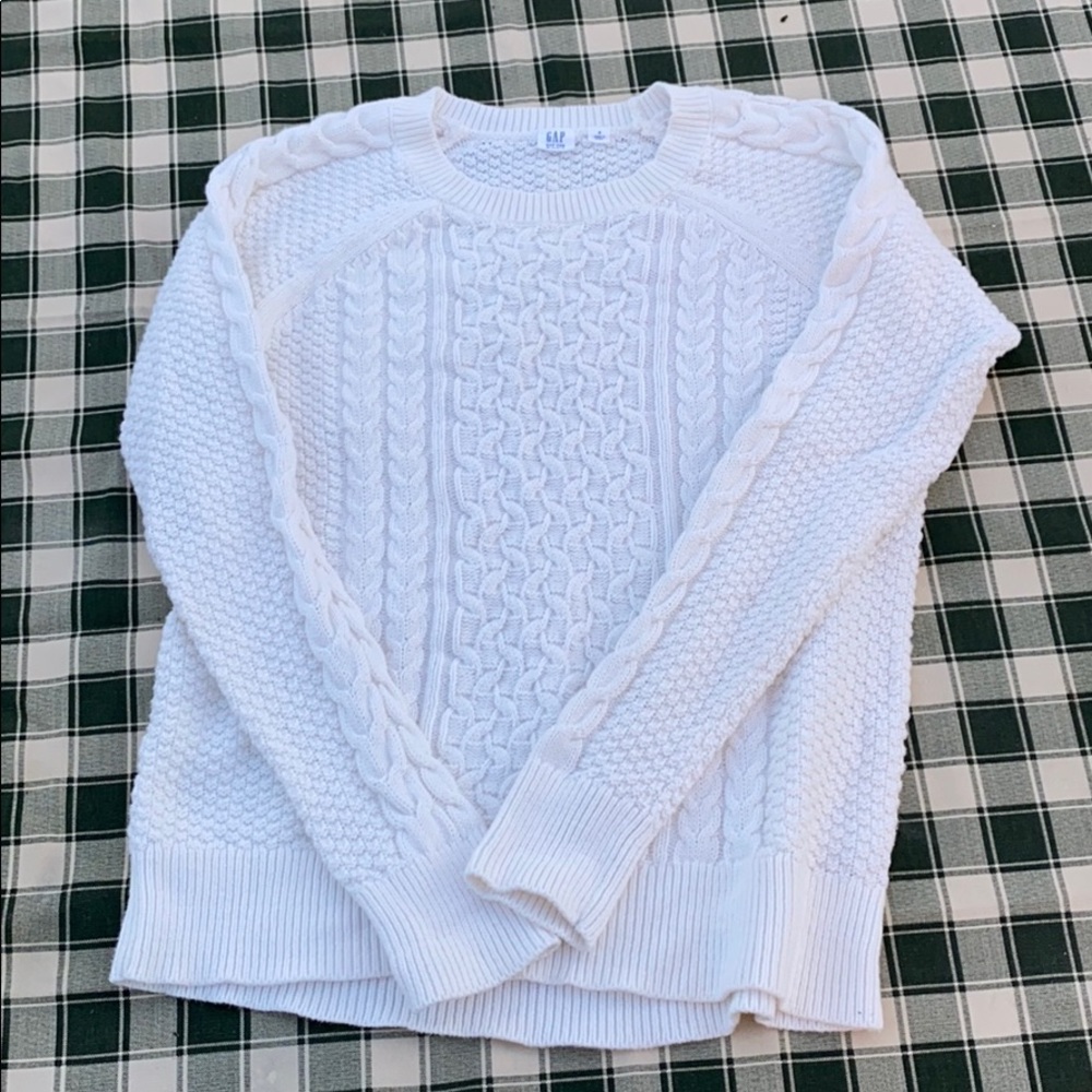 Cute white sweater